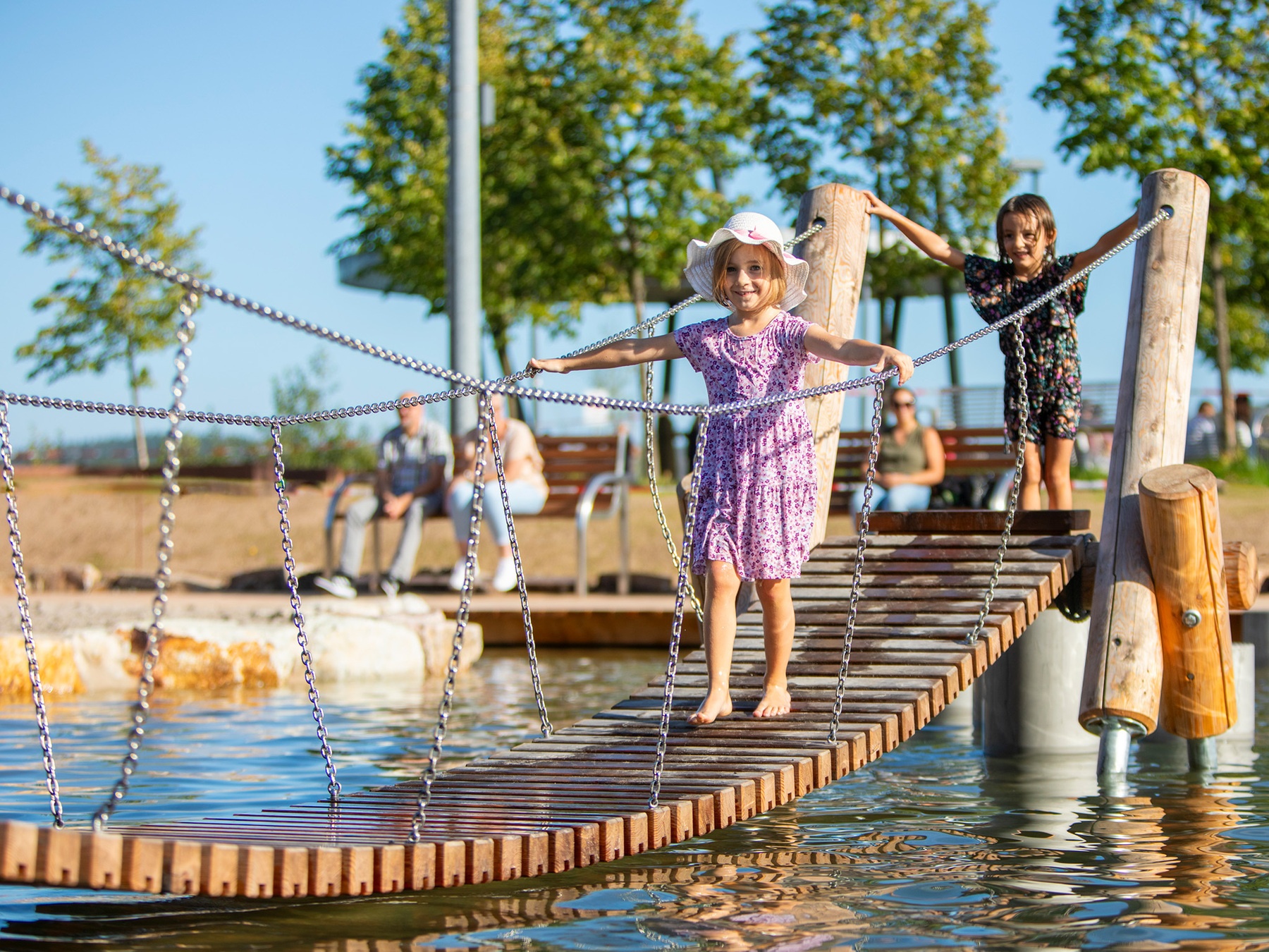 Wasserspielplatz Bostalsee