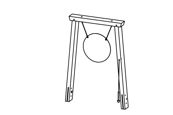 Gong, Durchmesser = 60 cm