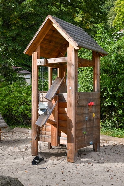 Sand Play Equipment  for Platform Huts, height = 1,50 m