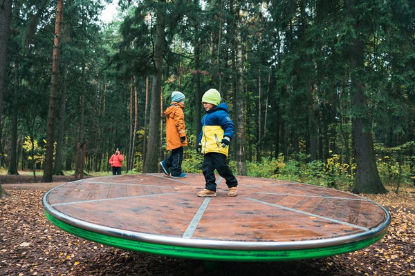 Giant Revolving Disc