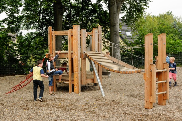 End Frame with ladder, square timber