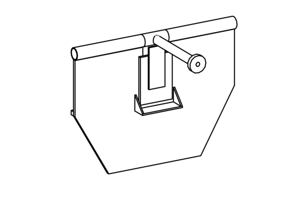 Wasserklappe aus V2A