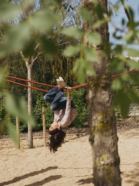 Double Hanging Rope for attachment